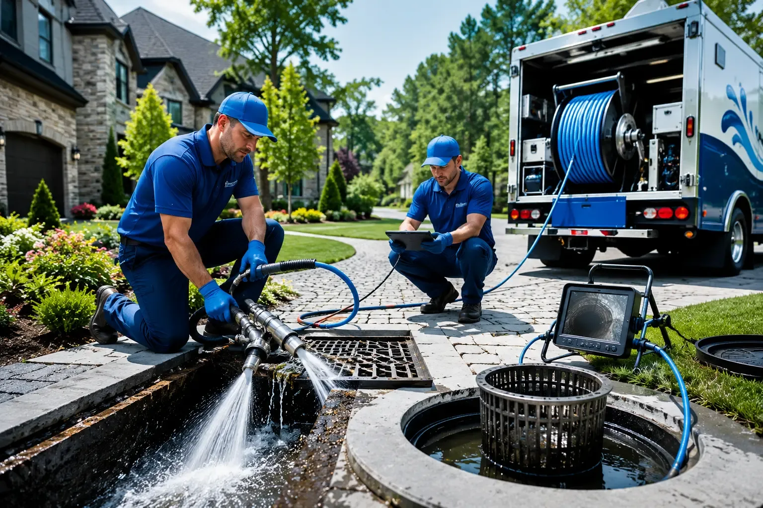 Local outdoor drain cleaning professionals in Collyer, KS